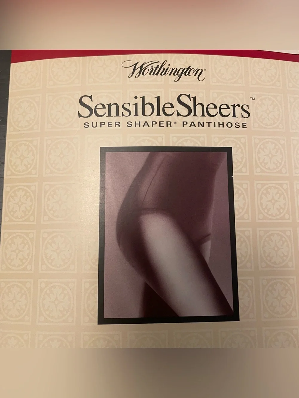 VTG SensibleSheers Super Shaper control top Pantyhose sheer sand Queen Tall sand